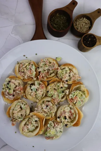 Pastry amuze